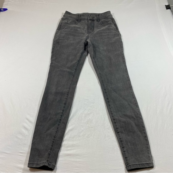 Maurices Jeans Women’s Waist 25” High Rise Skinny jeans Gray - Picture 8 of 8